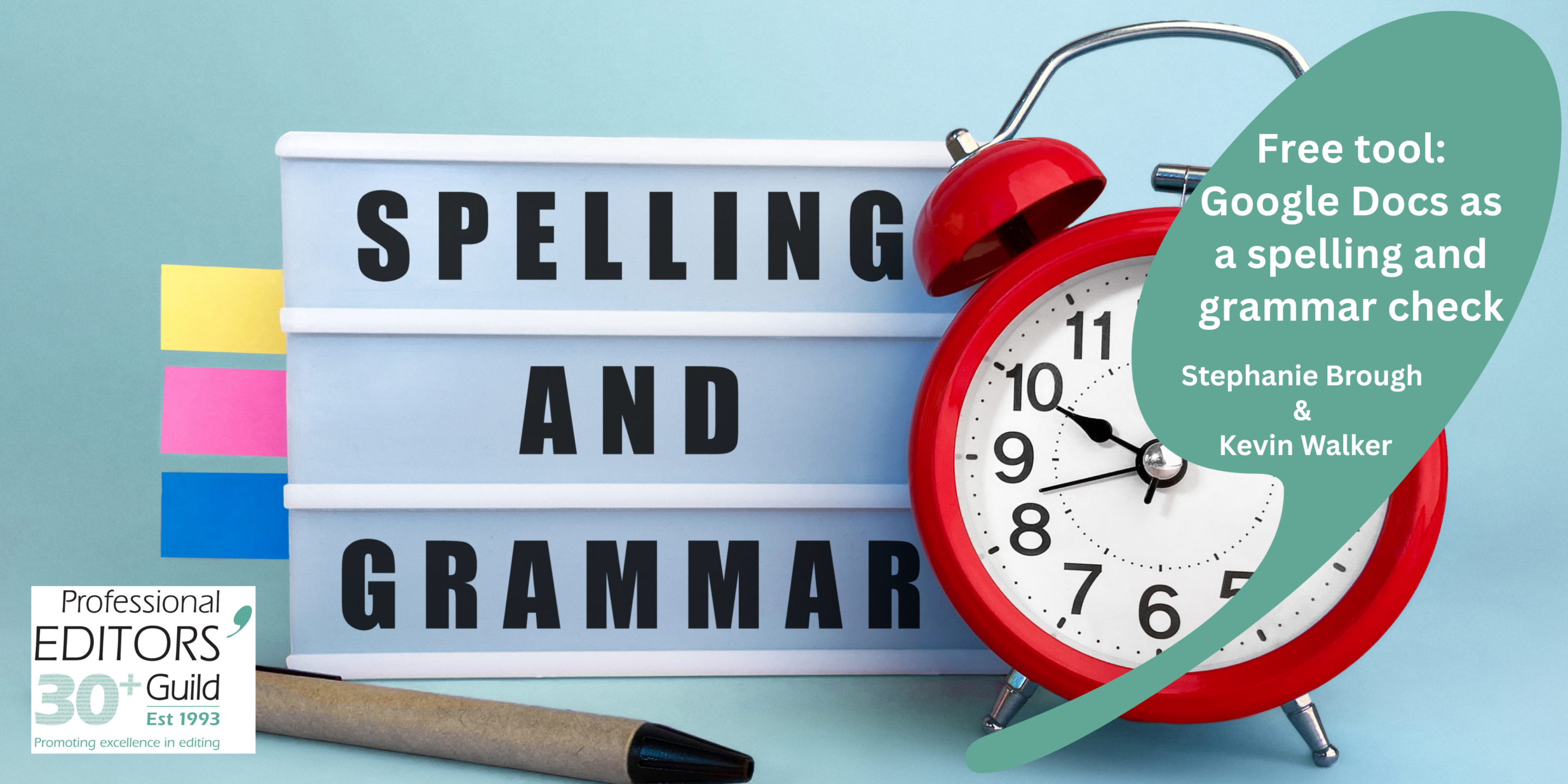 Free tool: Google Docs as a spelling and grammar check